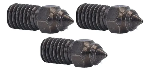 Boquilla De Acero Endurecido Para Impresora 3d, 3 Piezas, Al