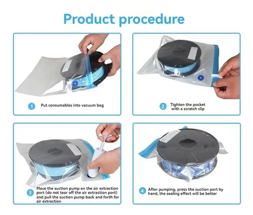 Bolsa De Almacenamiento De Filamentos Para Impresora 3d