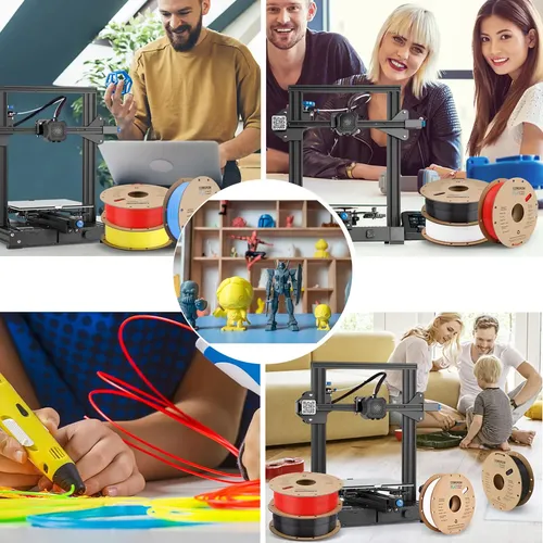 Filamento Para Impresora 3d Comgrow Pla De 1,75 Mm, Bobina D