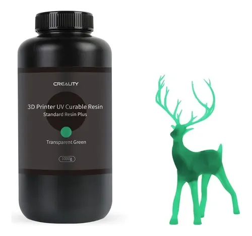 Resina Verde Creality Transparente Para Impresora 3d 1kg