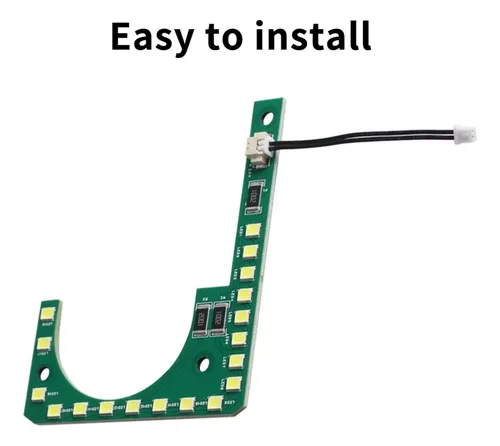 Kit De Placa De Luz Led, Iluminación De Alto Brillo, Fácil D