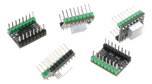 Controlador Paso A Paso De 4 Piezas Con Disipador De Dnpj