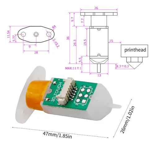 Fs Sensor Automático De Nivelación De Cama Bltouch For Lw