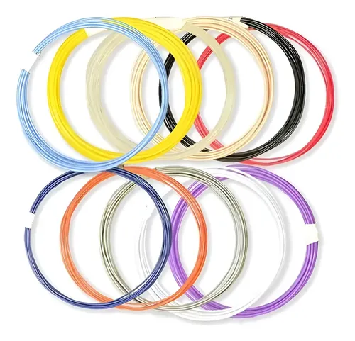 Filamento Para Lapiz 3d Pla Colores Surtidos X200 Metros