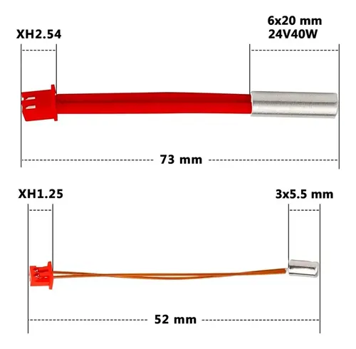 Kit Termistor Y Resistencia Para Ender 3 S1, Cr 10s, Sprite