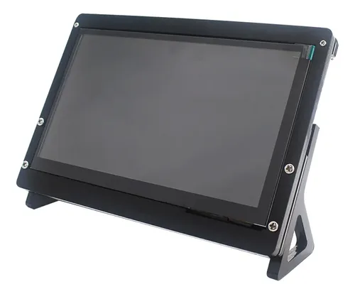 Estuche De Plástico Para Pantalla Lcd De 7 Pulgadas Con Soporte Y Tornillos Para