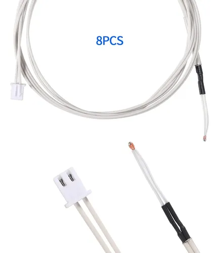 Conjunto De 8 Termistores Ntc 100k 3950 Para Impresoras 3d