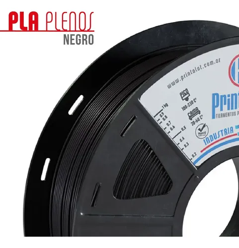 Filamento Pla X 5 Kg :: Printalot :: La Central Color Negro