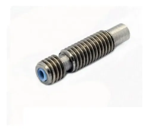 Tubo Barrel M6 Inoxidable Con Teflon Para Hotend Tipo E3dv6