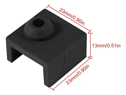 Protector Silicona Hotend Mk8 Impresora 3d Prusa Anet Ender