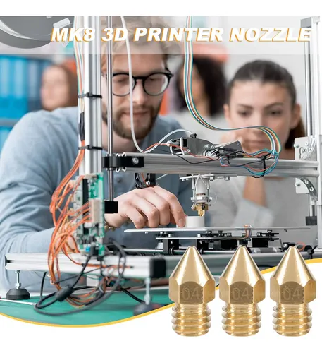 30 Piezas De Boquilla Mk8, 0,4 Mm, Boquillas De Impresora 3d