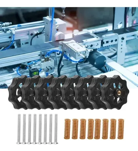 Kit Nivelador Resorte Para Impresora 3d Con Tuercas Plástic