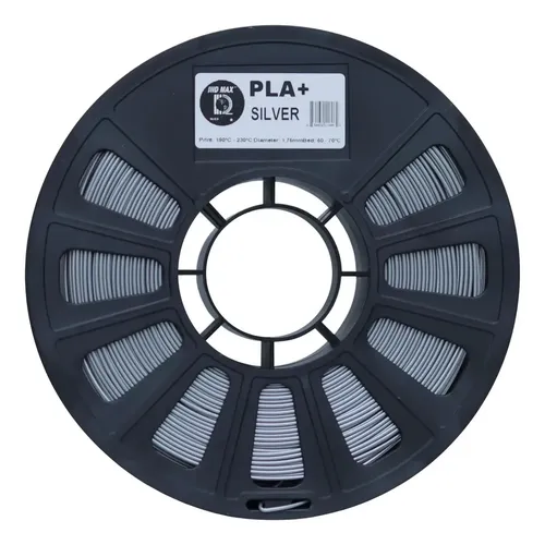 Filamento Pla+ Premium Impresora 3d 1,75 Mm 1 Kg Color Silver