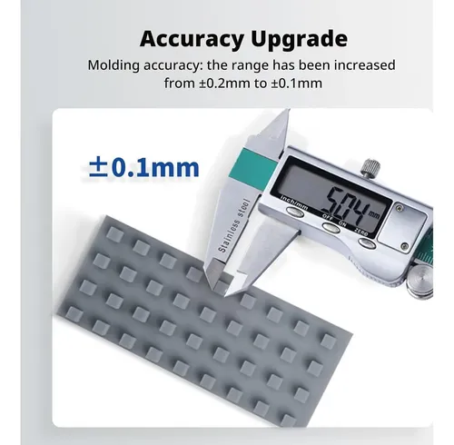 Resina Uv Mejorada Anycubic 1kg Gris Hd Para Impresora 3d