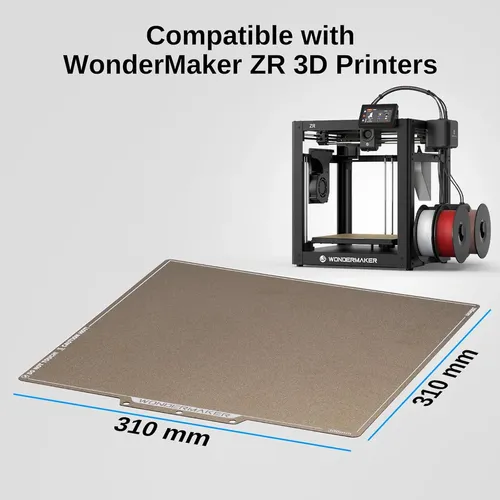 Placa Flexible Magnética Pei 300x300mm Para Impresora 3d