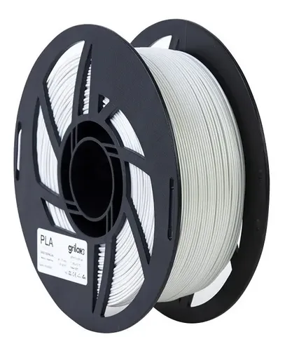 Filamento 3D Grilon3 PLA de 1.75mm y 1kg gris espacial