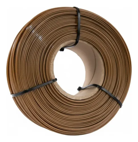 Filamento Pla 3d Hellbot Ecofila 1kg Recarga Marron
