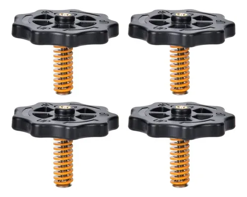 Kit Nivelador 3d Plástico 4 Piezas Con Resortes Y Tornillos