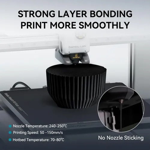 Filamento De Impresora 3d Petg-cf De Fibra De Carbono Sunlu