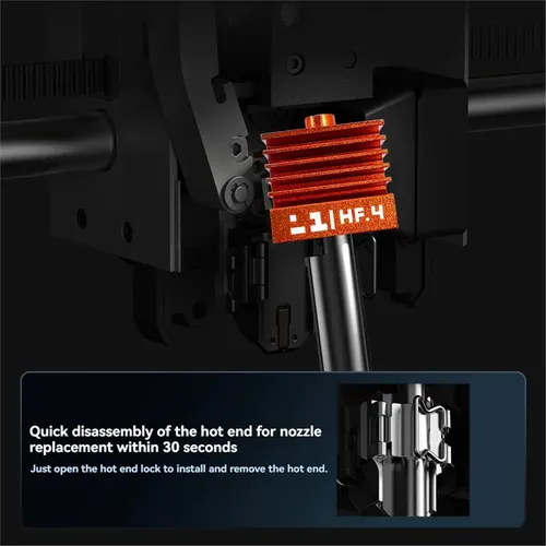 Boquilla De Acero Endurecido Extraíble High Hotend Mejorada