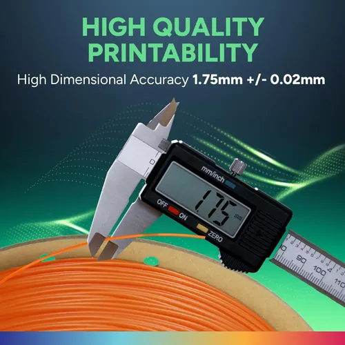 Filamento Tpu Flexible 1.75mm Para Impresion 3d Naranja 1kg