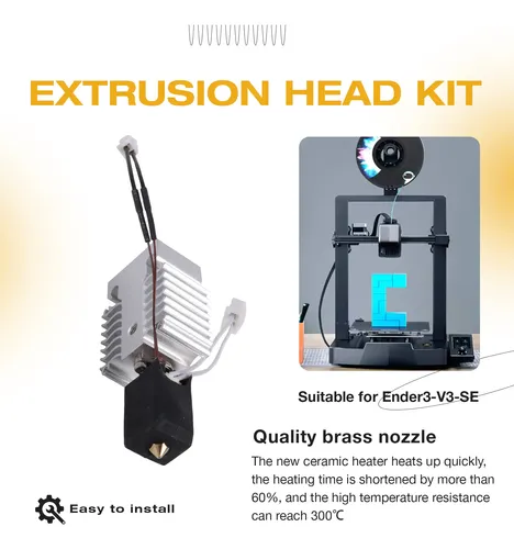 Kit De Actualización Hotend Para 3 V3 Se, Kit De Bloques De