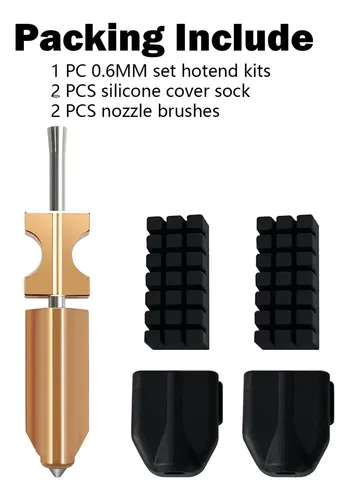Kit Hotend De 0,6 Mm Para Boquilla Ad5x De Fácil Desmontaje