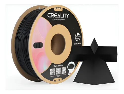 Filamento Pla Impresora 3d Negro Matte Creality Orig 1.75mm