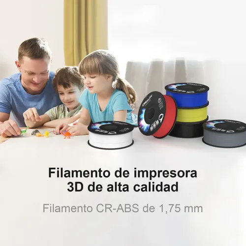 Filamento 3d Abs Creality Blanco 1 Kg 1,75mm
