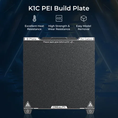 Placa De Impresión Pei K1c Build 235 X 235 Mm, Sin Soft Easy
