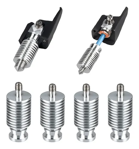 Hotend Metal V6 3d Impresora Boquilla Acero 0 4mm