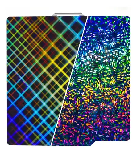 Impresora 3d Grid + Rainbow Gear Cool Build Plate Para Bambu