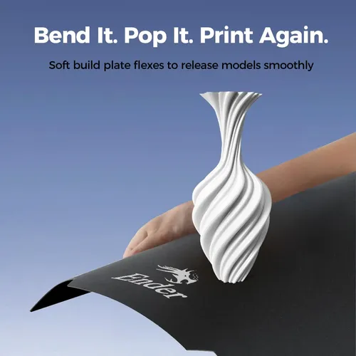 Placa Build Plate Creality Ender 3, 235 X 235 Mm, Magnética