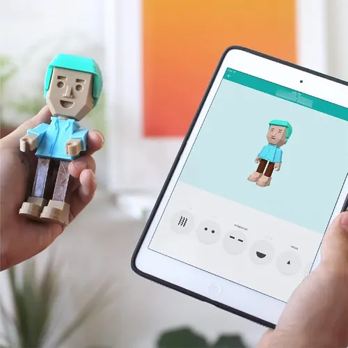 Impresora 3d Alpha Three Toybox Para Niños Con Fácil Configu