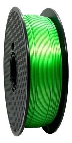 Filamento Hellbot Ecofila Pla Silk 1,75mm 1kg Color Verde