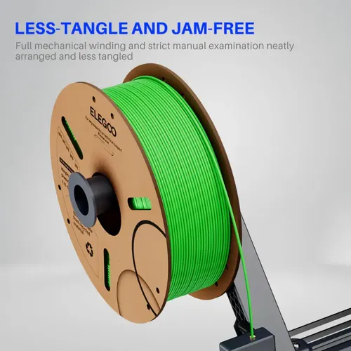 Elegoo 1kg Pla Filamento para Impresora 3d 1.75mm Color Amarillo