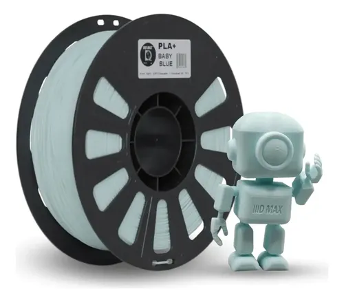 Filamento 3d Pla+ Iiid Max 1.75mm 1kg Baby Blue Celeste Bebe