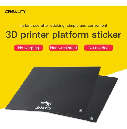 Adhesivo Cama Caliente Creality235x235x1mm Para Ender-3