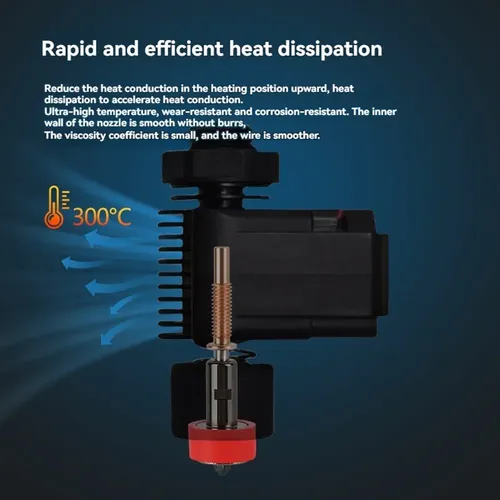 Para Extrusora Revo Hotend, Boquilla De Acero Altamente Endu