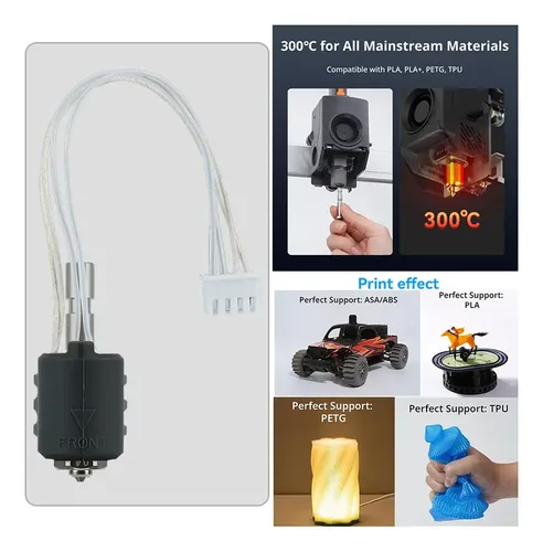 S6 Para Kobra 3 Max Hotend De Acero Endurecido Integrado No-
