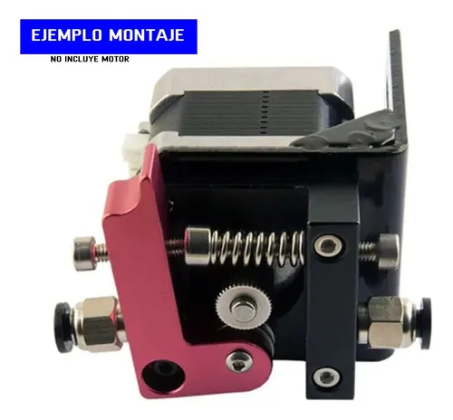 Kit Extrusor Directo Mk8 Aluminio Izquierdo Version B Con Ba