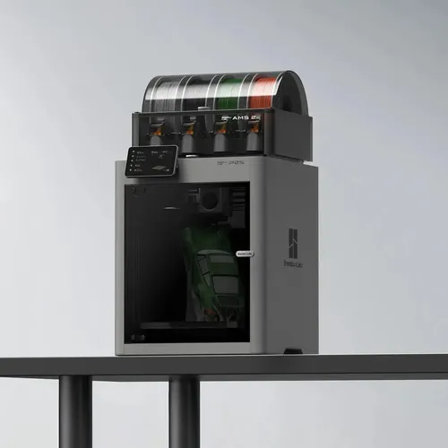 Impresora 3d Bamboo Lab P2s Combo Plata