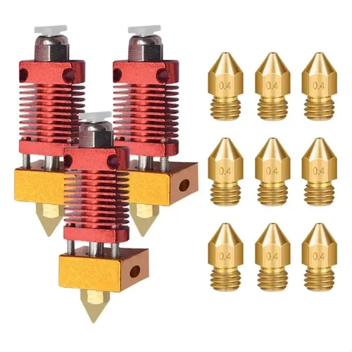 Kit Hotend De Metal De 12 Piezas Para Cr-10 Ender 3