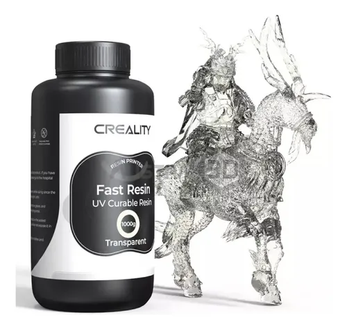 Resina Rapida Creality 1kg Transparente Impresora 3d