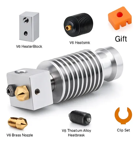 Hotend Metal Completo Boquilla 0 4 Titanio Para Impresora 3d