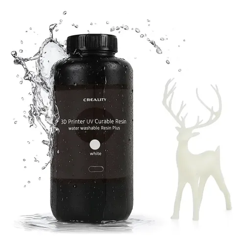 Resina Creality 500grs Blanca Lavable Wash Para Impresora 3d