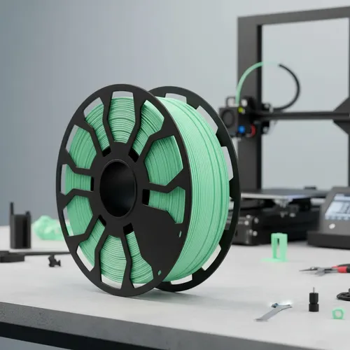 Filamento Hellbot V2 Ecofila Pla Lock 1kg Color Menta Pastel