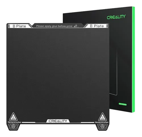 Placa De Construcción Creality K1 Max 32x31cm Recubierta Con