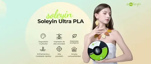 Filamento Soleyin 1kg 1,75 Rojo Strawberry Ultrapla Creality