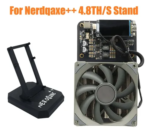Soporte 3d Miner Para Nerdqaxe++ 4,8 Th/s Asic Miner As Shown